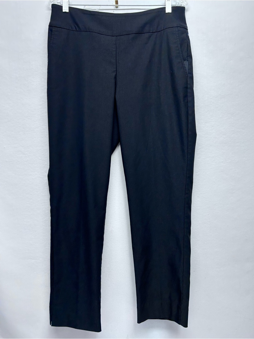 Swing control 12  Black Stretch Dress Pants - Classic Straight Fit